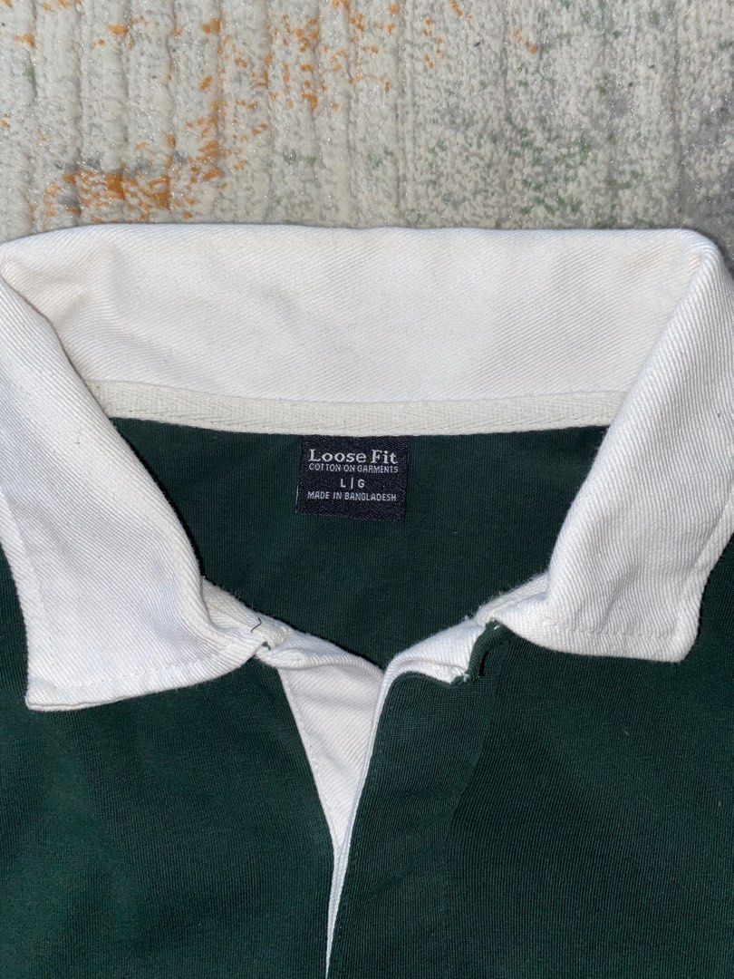 Cotton On Rugby Polo (L) (Category: Tshirts & Polo Shirts ) located in Naga. Submitted by dbdbdbdbd (Listing ID 1298176415, Image 2). Description: FITS L - XL.
