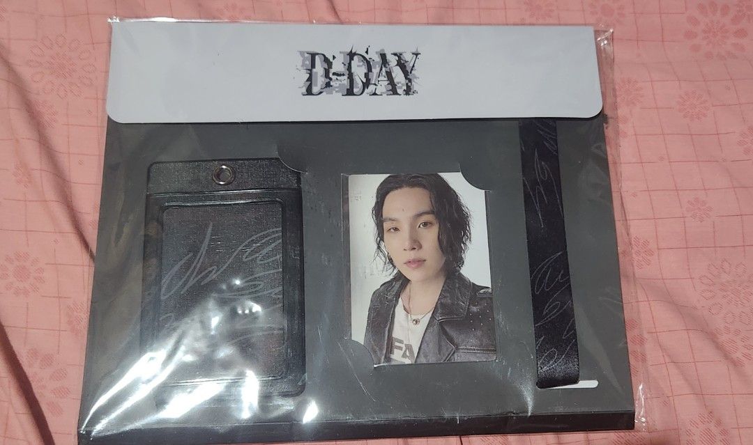 D-day Mini PC Holder (Category: Computer Parts) located in Pasig City. Submitted by dacananay (Listing ID 1298232078, Image 1). Description: Agust D / Suga D-day Mini PC Holder Onhand Official 2 slots available ✅️❌️ Price negotiable if getting other items MOP: bpi, maya, gcash MOD: ggx, jnt, lbc, sdd.