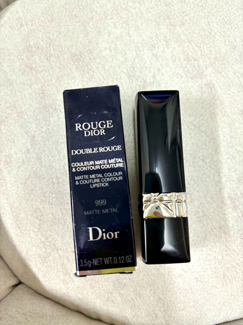 Dior double rouge 999 matte metal best sale