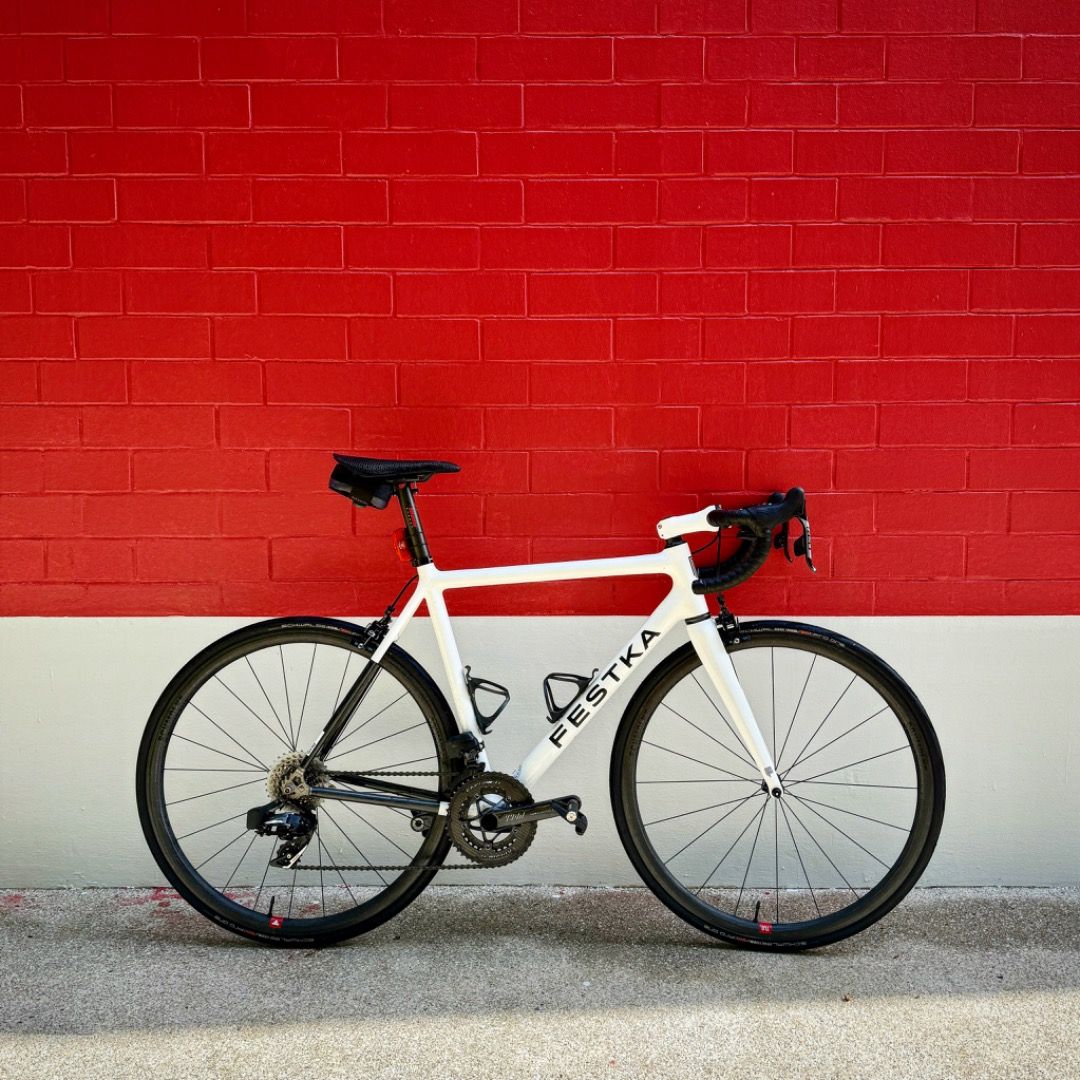 Festka One Rim Brake Size 54 Full Bike Newly Built up with Classic Rim Brake Setup Sports Equipment Bicycles Parts Bicycles on Carousell