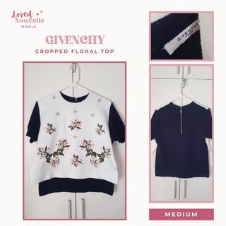 Givenchy Cropped Floral Top