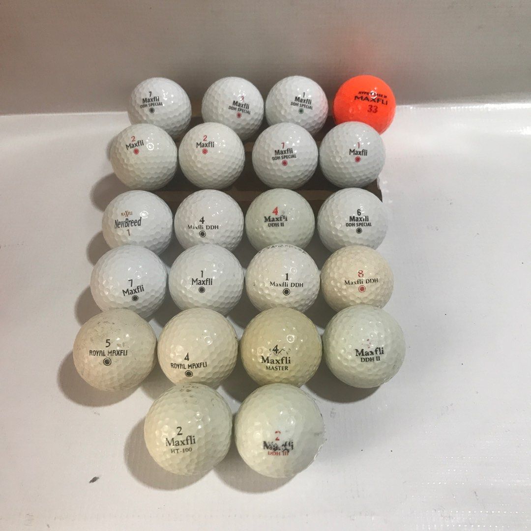 Golf ball Maxfli #2705 (Category: Golf) located in Malabon City. Submitted by mldg.surplus (Listing ID 1298223224, Image 1). Description: MLDG Surplus Reminder: •Expect minimal flaws such as stain, lint, rust, scratches etc. •No reservation, we can accept your offer, but it doesn’t mean that the item is reserved. •No other picture. All pictures are posted already. •Color may vary due to lighting. Price may vary without prior notice. Thank you and