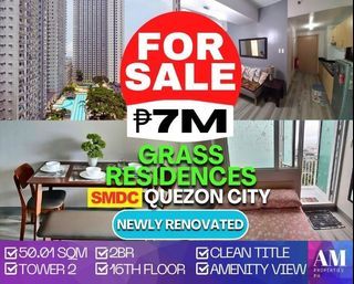 Grass Residences (QC) 2 Bedrooms