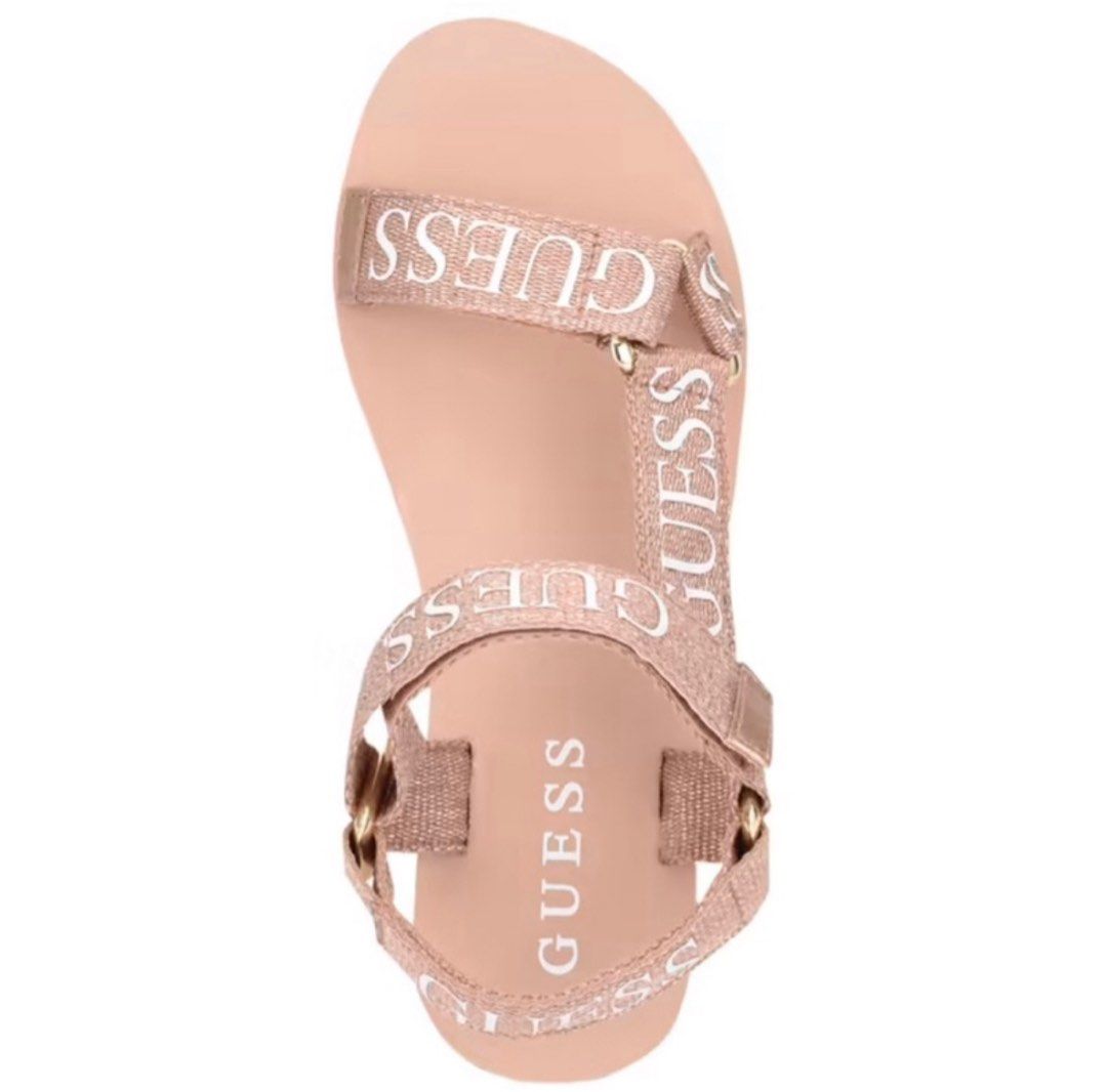 GUESS Avin Platform Sport Sandals, 9M (Category: Sandals) located in Manila. Submitted by fablee (Listing ID 1298137212, Image 1). Description: •🇺🇸💯% Authentic & Original from Ross USA •Size : 9M US •Color: Mocha/Rose Gold •2” platform •Material: Synthetic ‼️NoTag/No box/No paper bag #Guess #platforms .