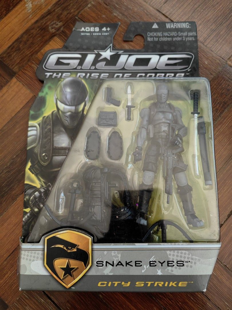 Gi Joe Snake Eyes City Strike – Pursuit Of Cobra – Hasbro – Neuf
