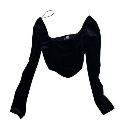 H&M gamuza long sleeves black (Category: Longsleeves) located in Mandaluyong City. Submitted by beefkebab (Listing ID 1298265039, Image 1). Description: .