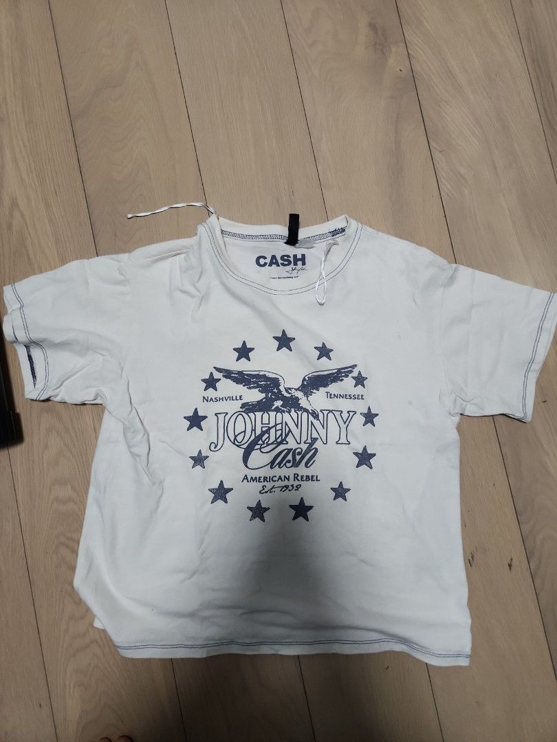 H m Johnny Cash oversized tee T shirt Carousell