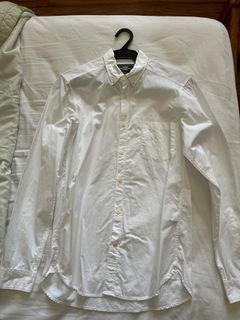 H&M White Button Up Dress Shirt