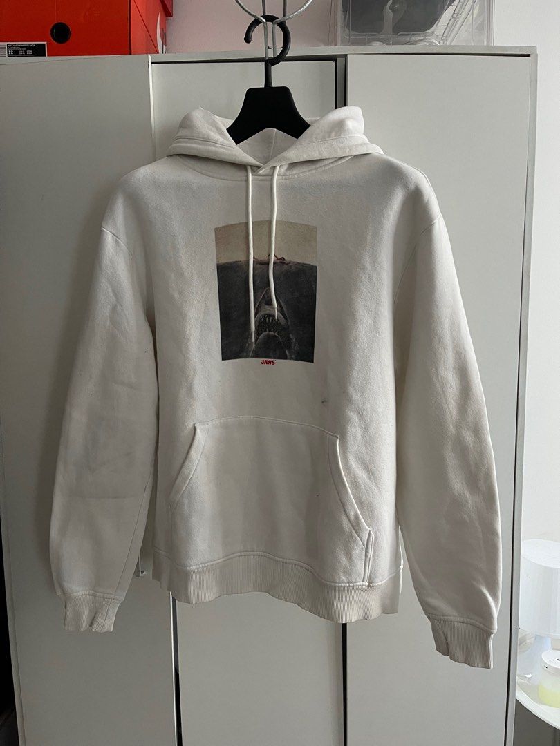 H M x Jaws Hoodie Men s Fashion Coats Jackets and Outerwear on Carousell