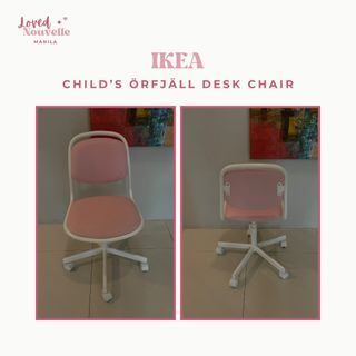 IKEA Pink Child’s Örfjäll Desk Chair