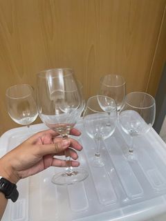 Ikea Wine glass 4 pcs left