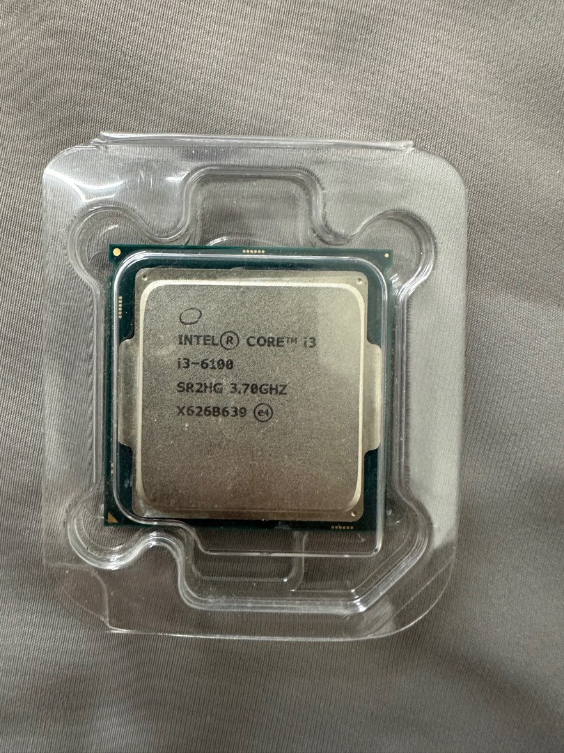 Intel Core i3-6100, Computers & Tech, Parts & Accessories, Computer Parts  on Carousell