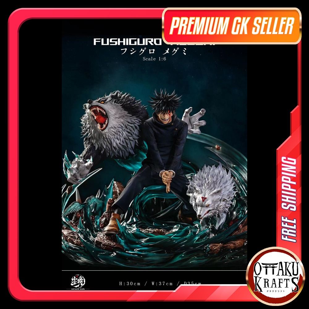 Jujutsu Kaisen | Megumi Fushiguro | Real World Studio | 【FREE Shipping -  PO】GK Figurine |