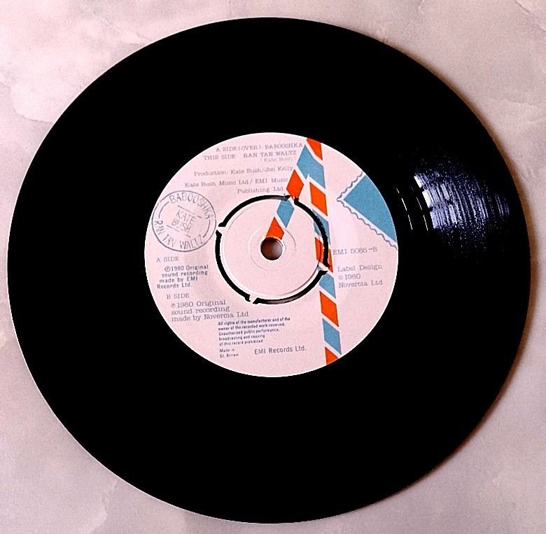 Kate Bush - Babooshka (7" single) VINYL PLAKA (Category: Vinyls) located in Cebu City. Submitted by pandastampscebu (Listing ID 1298140888, Image 2). Description: Kate Bush - Babooshaka (7" single) (Novercia, 1980) : P250. LAST PRICE POSTED Minimum order = P500 No reservations — first come, first served UK pressing. Vinyl is in excellent condition. Tracks : a) Babooshka b) Ran Tan Waltz All vinyl singles are tested and cleaned with a vacuum recor