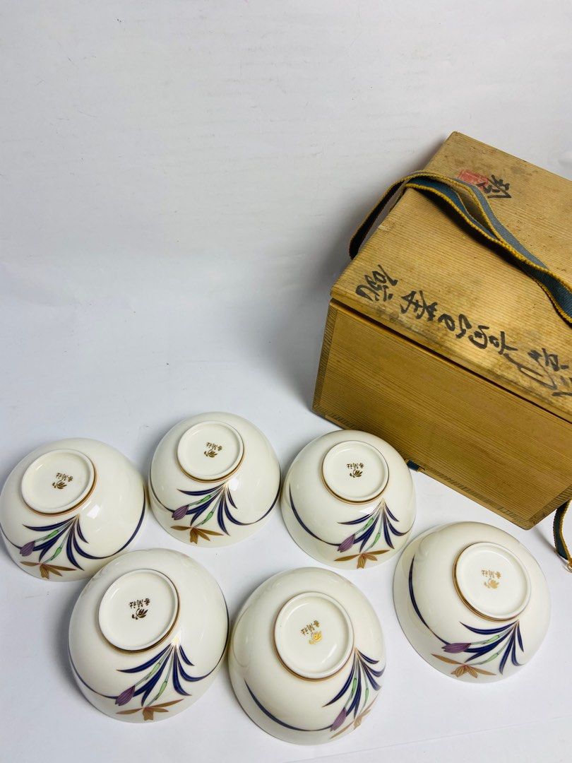 Koransha tea cup (Category: Coffee & Tea Tableware) located in Taguig. Submitted by Rare_findsmnl (Listing ID 1298208198, Image 2). Description: Porcelain Koransha Vintage Japanese tea cup set ₱1499 Brandnew with wooden box #rareitem #vintage.