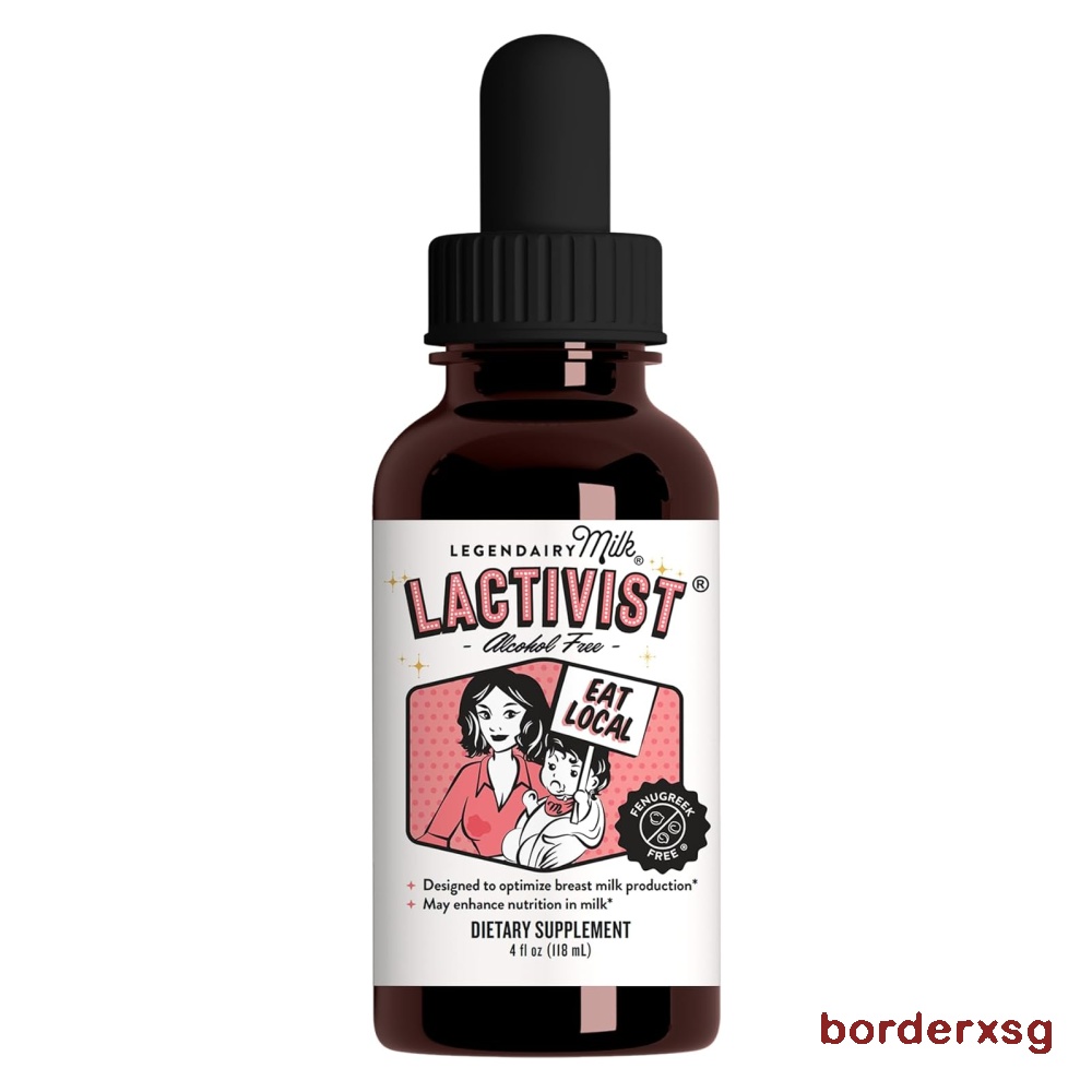 Legendairy Milk Alcohol Free Lactivist Lactation Supplement, 118ml (4 ...