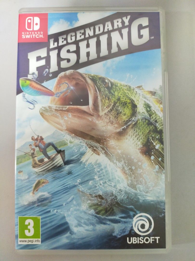 Legendary Fishing (Nintendo Switch Game), Video Gaming, Video
