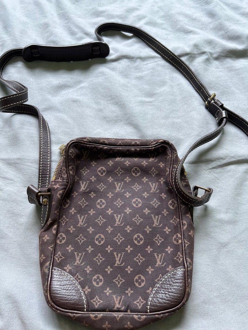 Louis Vuitton mini lin sling bag cross body bag