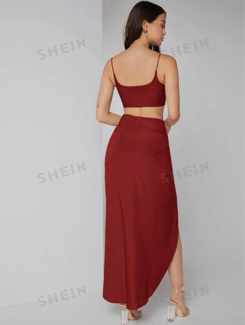 Maroon Summer Dress