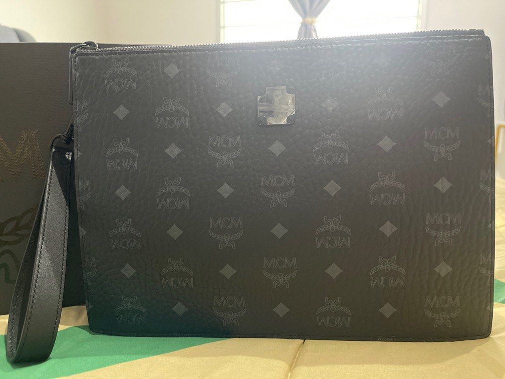 MCM Clutch bag Men s Fashion Bags Belt bags Clutches and Pouches on Carousell
