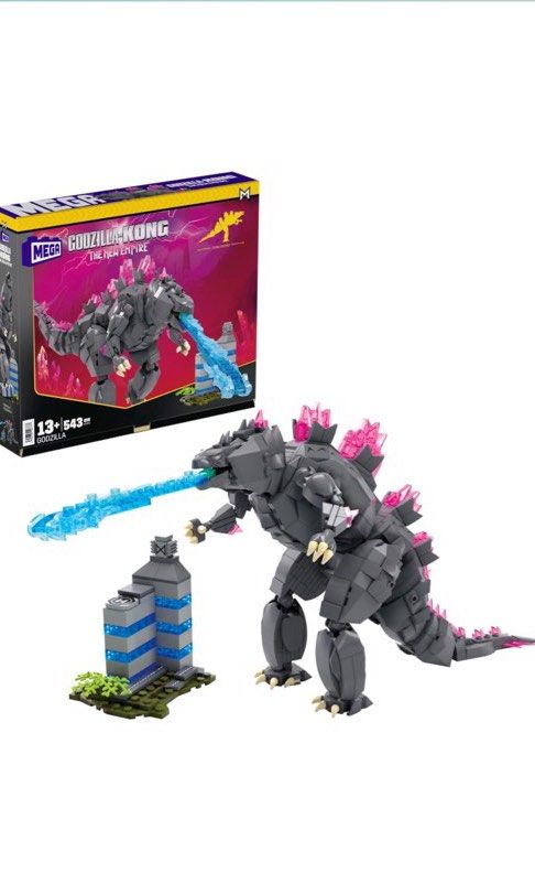 King Kong Toys MEGA Godzilla X Kong Building Set - 543-Piece