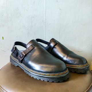 Meraniel Elliott Chunky Clogs (Leather Derby-Style Casual Clogs)