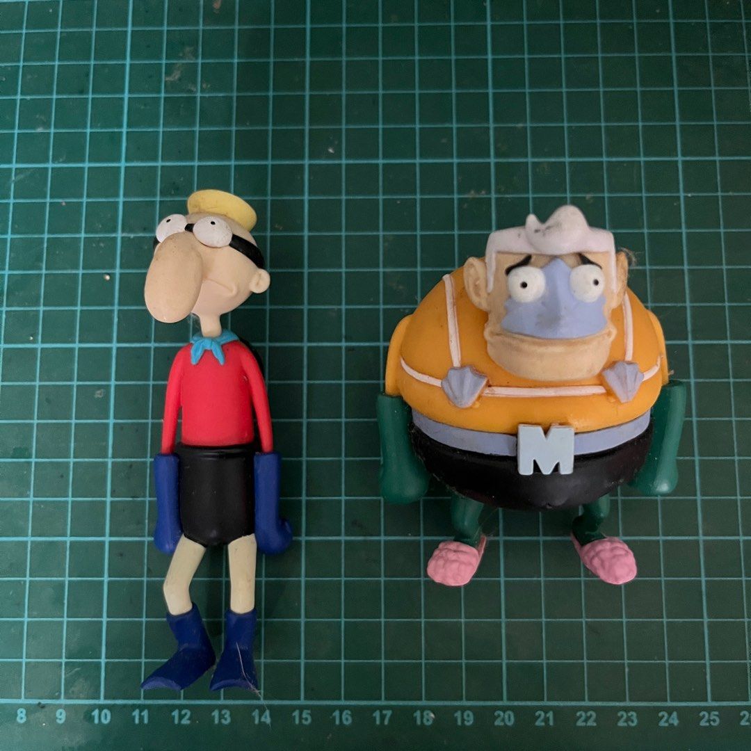 Mermaid Man Barnacle Boy Figure Loose