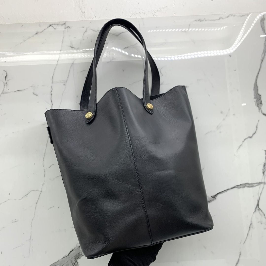Mulberry black tote bag shop
