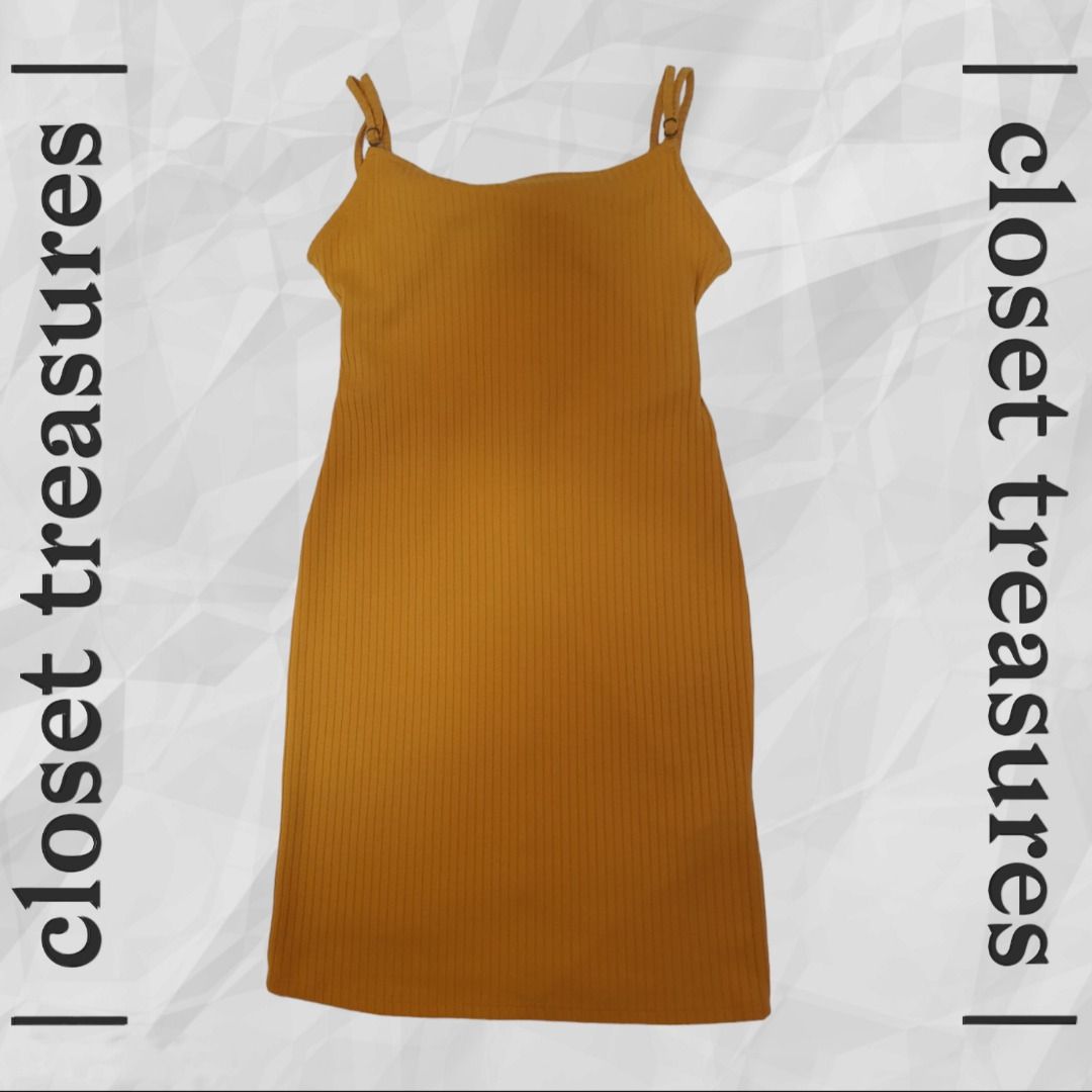 Mustard yellow dress forever 21 clearance