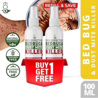 Natural Organic Bed Bugs, Dust Mites Ants, Termite Killer Environmentally Friendly