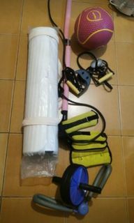 New yogamat (MOOV) and other fitness equipment - take All  1,989 pesos