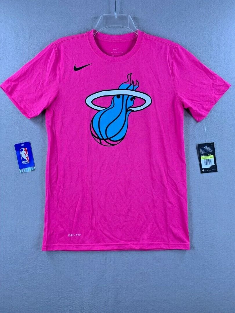NEW Nike Dwyane Wade Miami Heat City Edition T shirt tee sz M Jimmy Butler Tyler