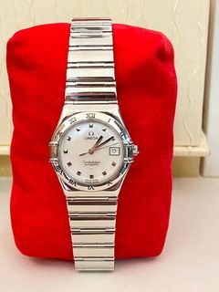 Omega Constellation My Choice 28mm Mother of Pearl Dial Automatic Watch for Ladies