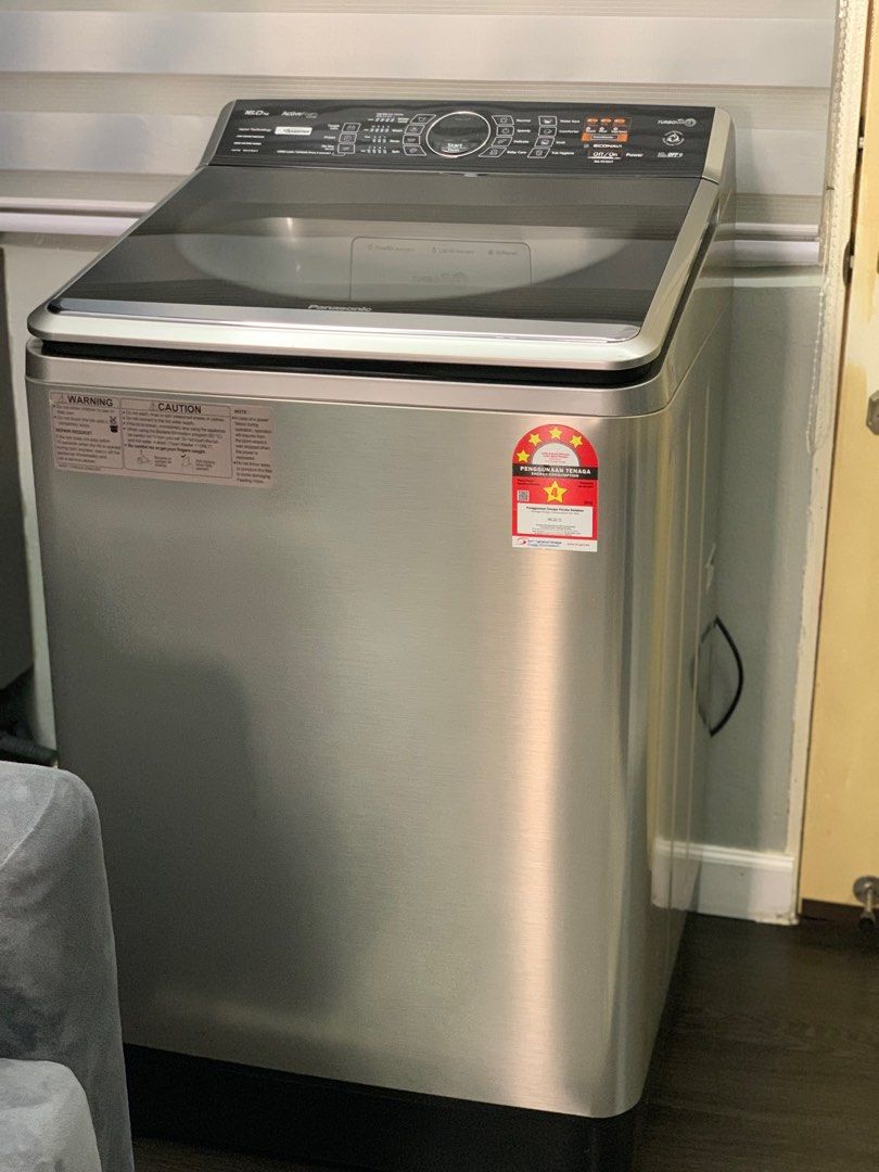 Panasonic Econavi 16KG Inverter Washing Machine, TV & Home Appliances