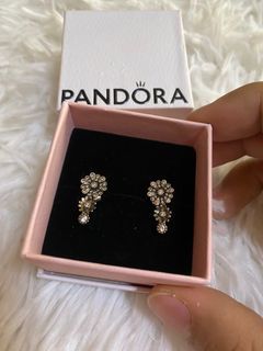 Pandora Original Store Bought Earrings (No Box) - Small Flower