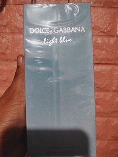 Perfume for ladies D&g light blue free delivery