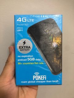 Pokefi preloaded with 5gb + extra battery