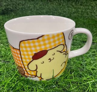 Pompompurin Japan Sanrio 1996 2016 20th Anniversary Lawson Coffee Mug with Flaw as posted and Backstamp 4” x 3” inches - P350.00