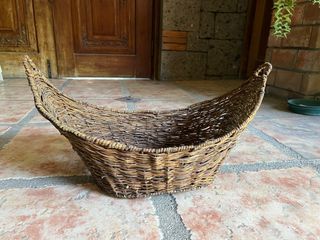 Rattan Basket - Boat-shaped