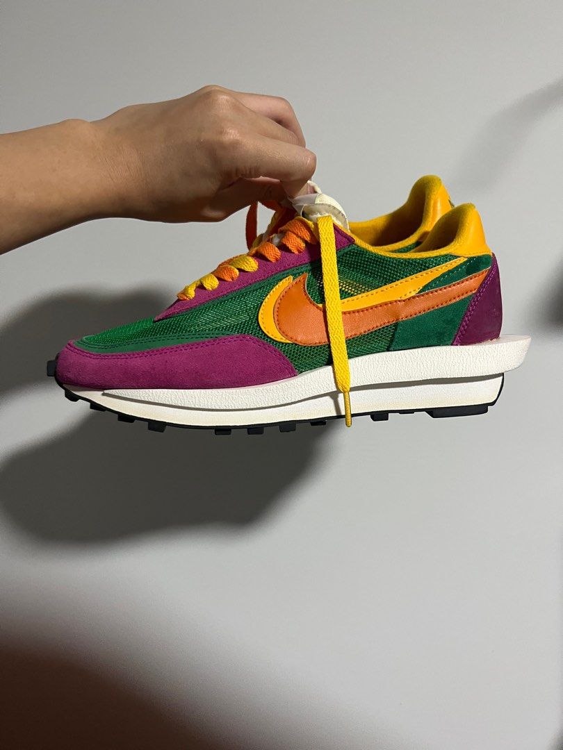 pine green sacai outfit