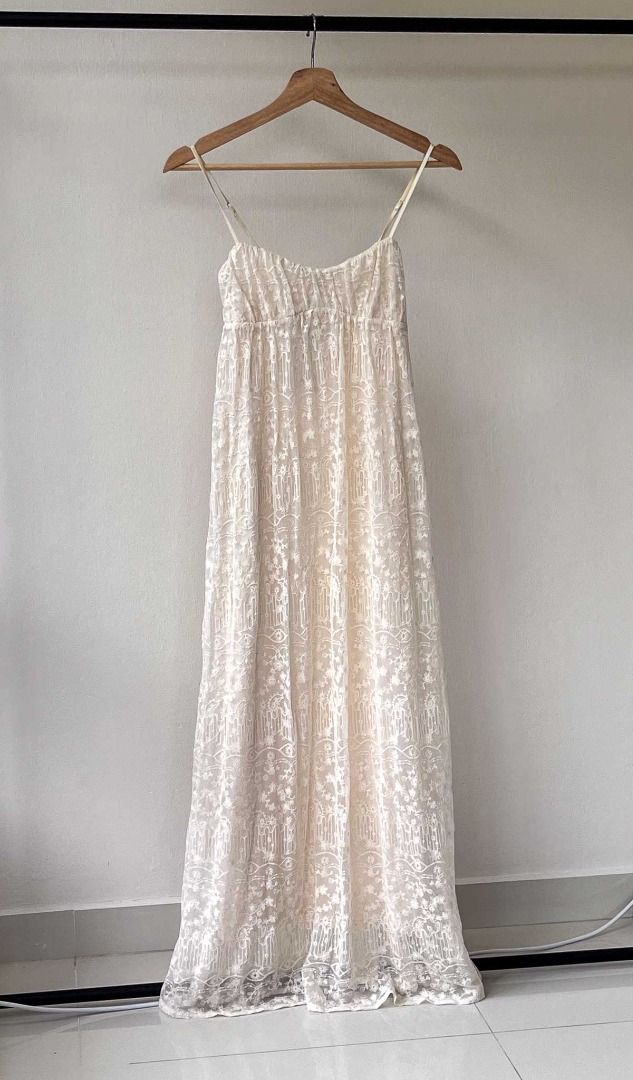 knee length dresses for ladies Zara Strapless Midi Dress