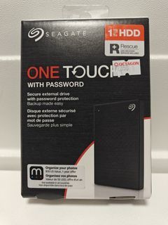 SEAGATE ONE TOUCH 1TB EXTERNAL HDD