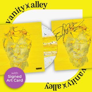 Signed Subtract Album by Ed Sheeran (Limited Edition) Autographed Art Card with CD