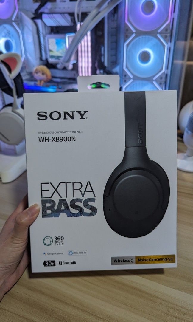 Sony WH XB900N EXTRA BASS Black