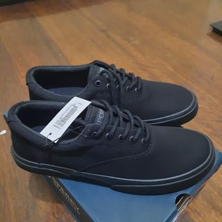Sperry Men's SeaCycled Halyard CVO Sneakers Black (Size 9.5 US Mens)