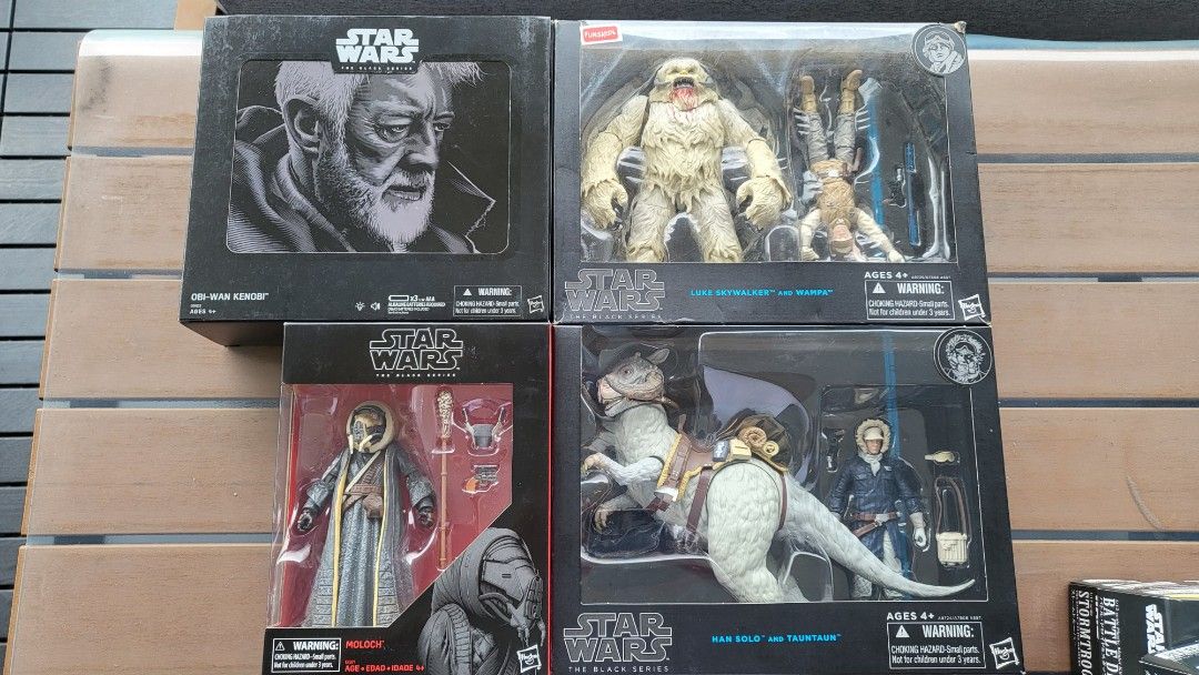 Star wars Black series hasbro Wampa TaunTaun Taun luke skywalker