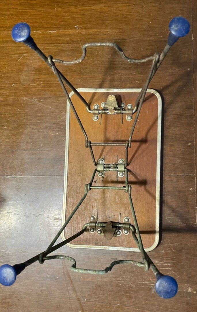 Stool (Category: Chairs) located in Pasig City. Submitted by mamasfinds (Listing ID 1298148162, Image 3). Description: Folding stool with folding legs, can also be used as a plant or decor stand.