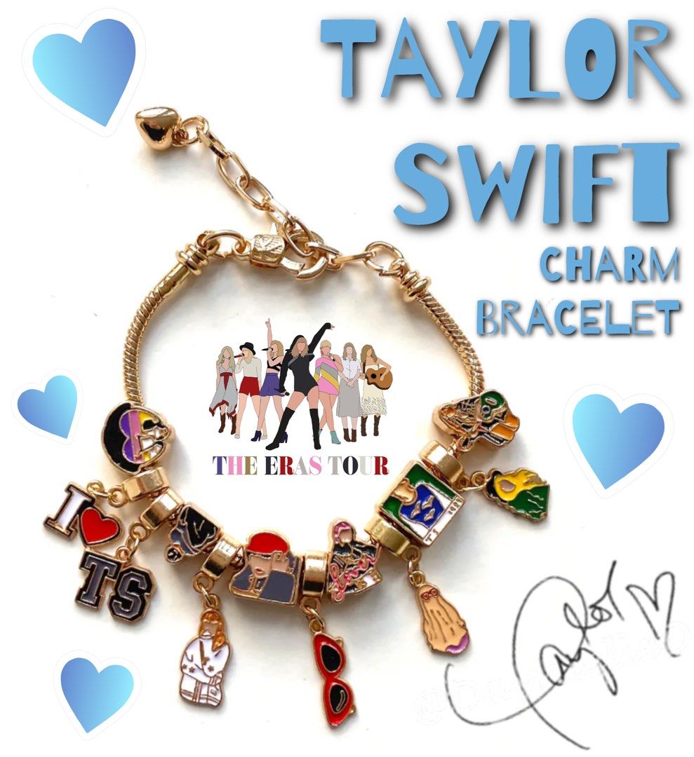Taylor Swift Charm Bracelet