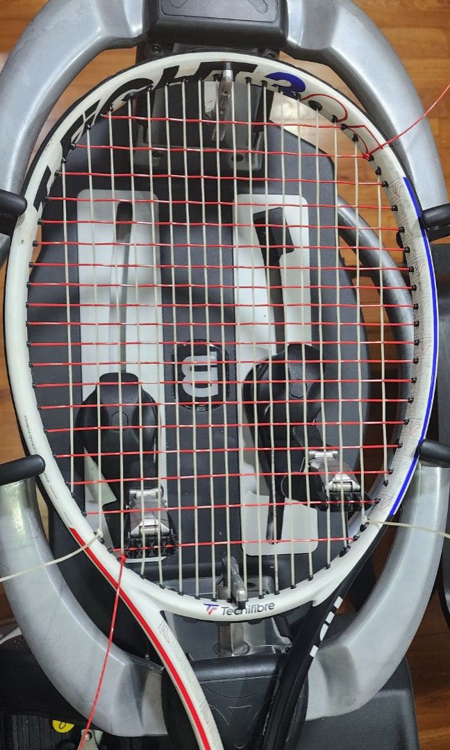 Tourna Poly Tennis String Pearl ( 16G WHITE )