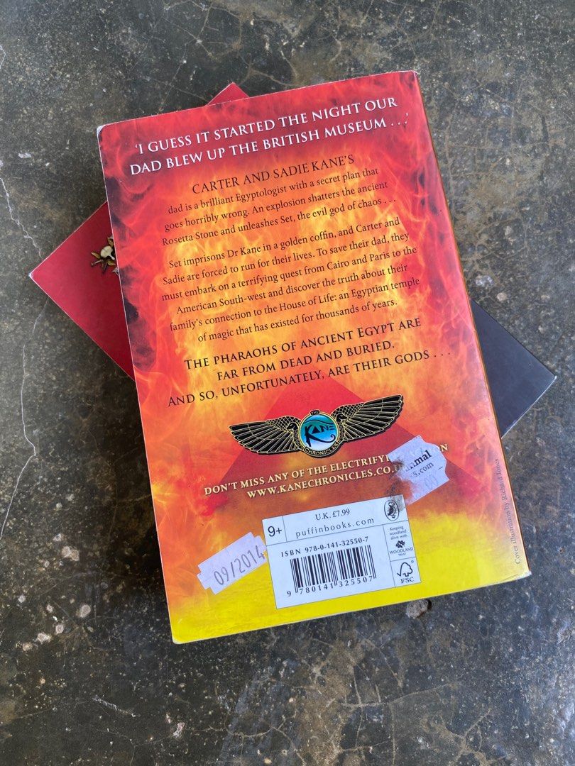 The Red Pyramid by Rick Riordan (Category: Storybooks) located in Batangas. Submitted by thasiii (Listing ID 1298152638, Image 2). Description: Message if you’re interested:)).